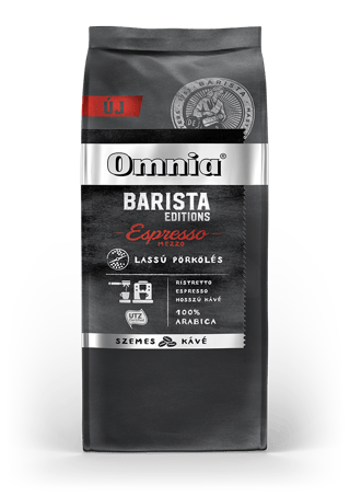 omnia barista editions espresso mezzo bean front