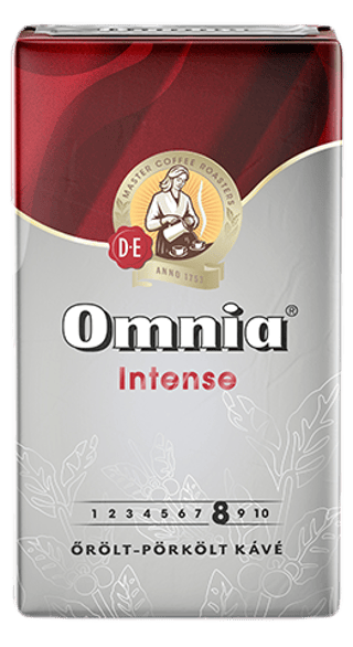 omnia ground roasted coffee intense front