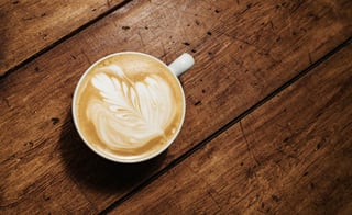 coffee art table